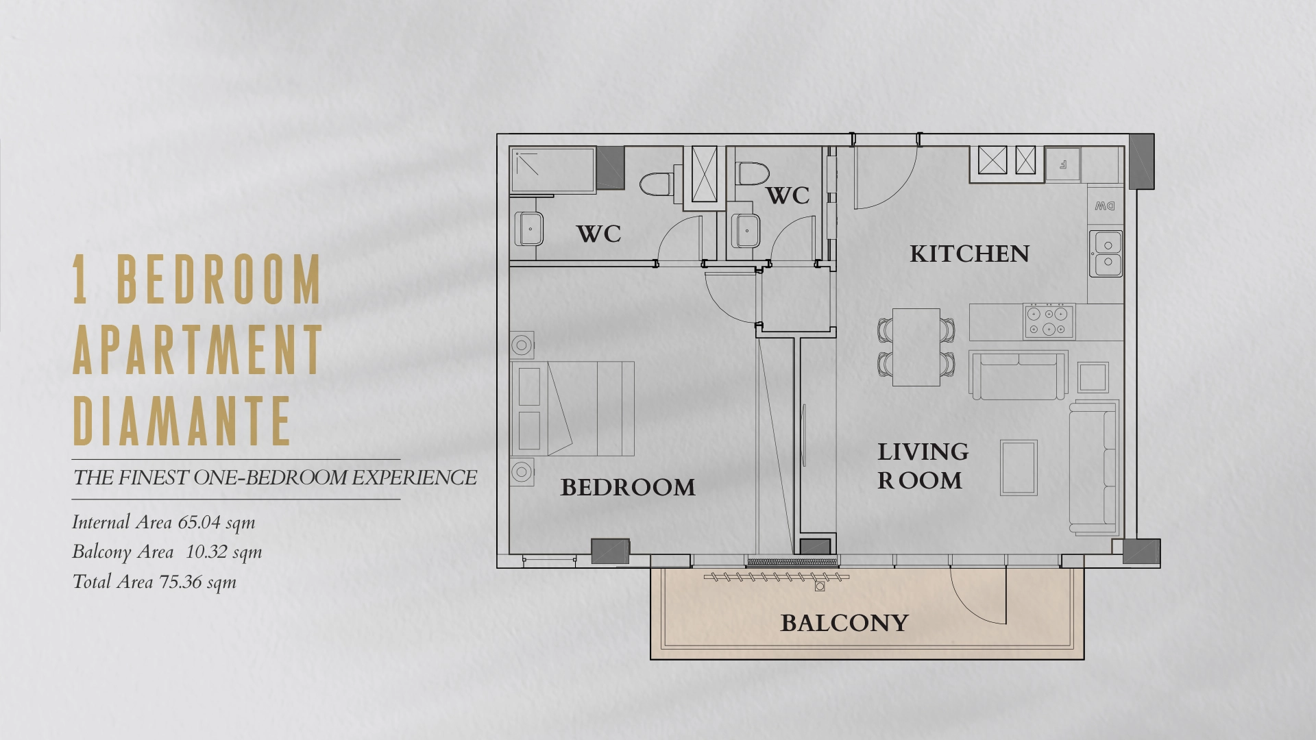 1 BR - Type A